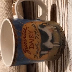 Cracker Barrel Farmers Market coffee mug set